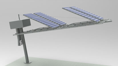 PHOTOVOLTAIC CHARGING POINT FOR ELECTRIC VEHICLE